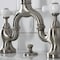 Kingston Brass Bridge Bathroom Faucet with Brass Pop-Up, Brushed Nickel KS7978PX - alternate 6